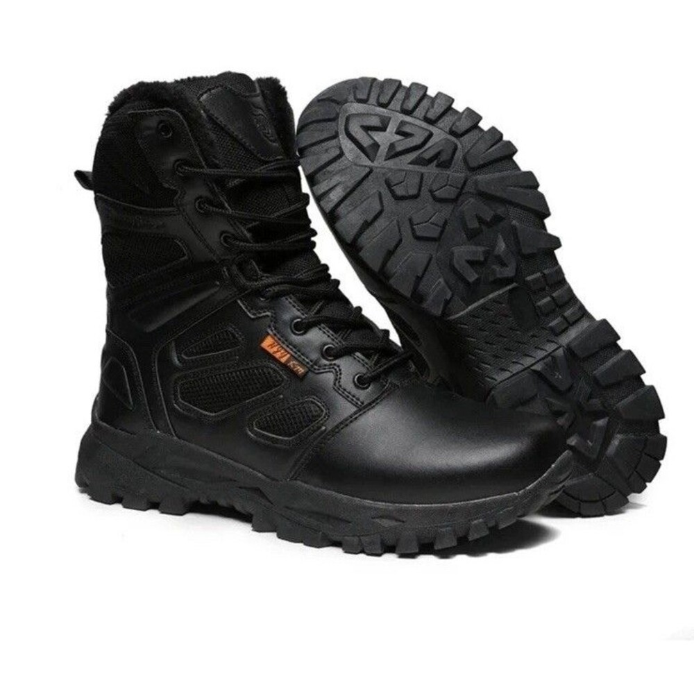 (F2) Men Wear-Resistant Tactical Training and Combat Boots for Outdoor Hiking,40 - Picture 4 of 16